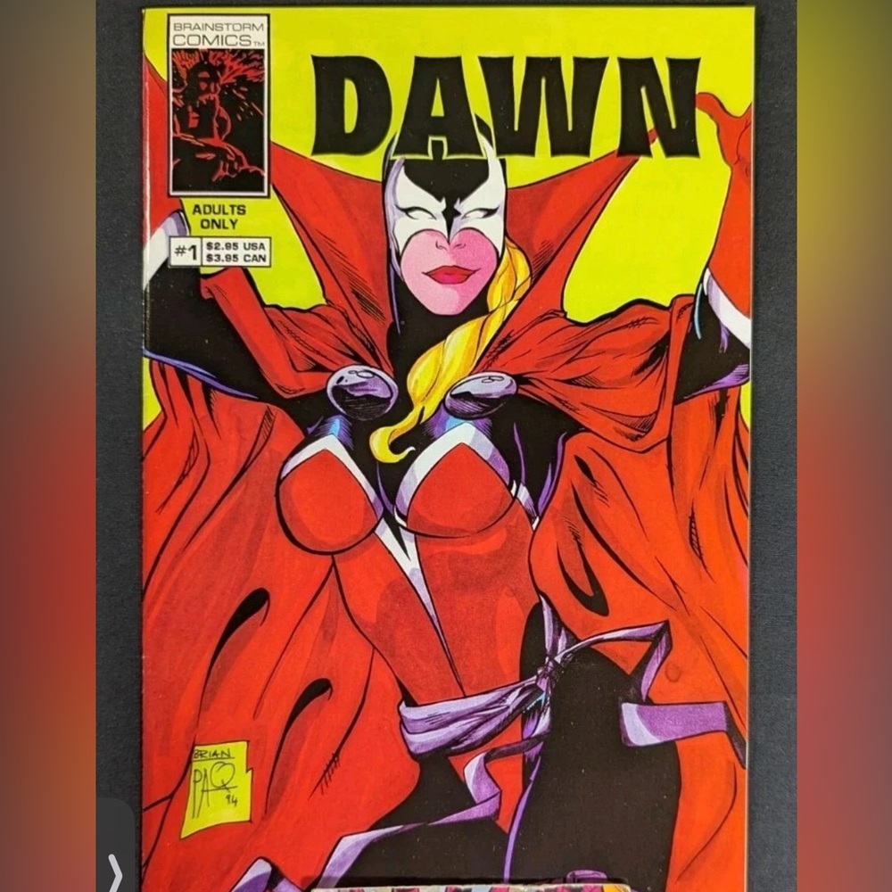 Dawn Comic Book Cover Art